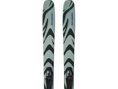 Salomon QST 92 + M11 GW L100, iceberg green/dark grey/ultra violet - Bild 4