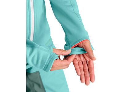 Ortovox Merino Fleece Jacket W, white chalk - Bild 3