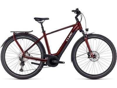 Cube Touring Hybrid EXC 625, red´n´white