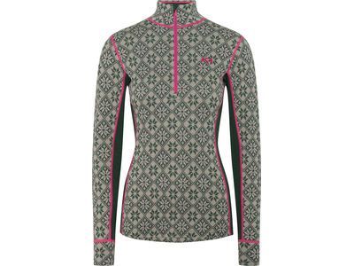 Kari Traa Rose Half Zip Baselayer, thyme