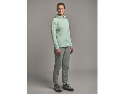 Ortovox Merino Fleece Light Grid Hoody W, green acid - Bild 4