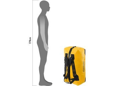 ORTLIEB Duffle 110 L, sun yellow - black - Bild 11