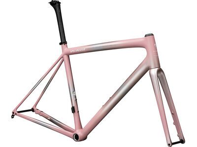 Specialized Aethos Rahmenset, flake silver/dusky pink + champ. radial fades - Bild 2