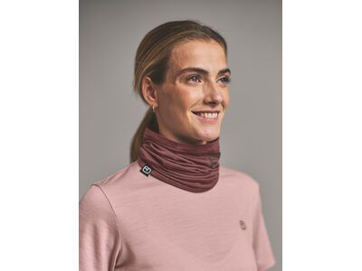 Ortovox 120 Merino Cool Tec Logo Neckwarmer, chestnut - Bild 2
