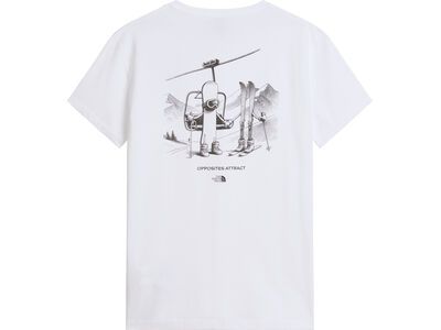 The North Face U Opposites Attract RLX SS Tee Graphic, tnf white - Bild 2
