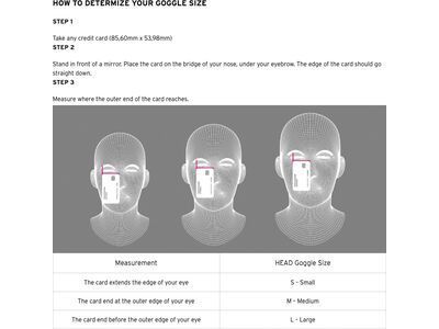 Head Neves Pro M, 5K Blue / white - Bild 2