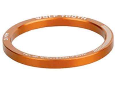Wolf Tooth Precision Headset Spacers - 3 mm, orange
