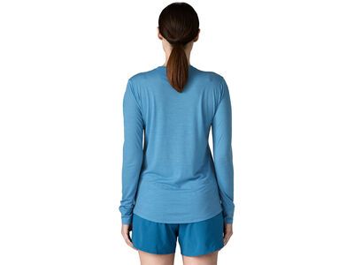 Patagonia Women's Long-Sleeved Capilene Cool Merino Blend Graphic Shirt Strata Stripe, shore blue - Bild 4