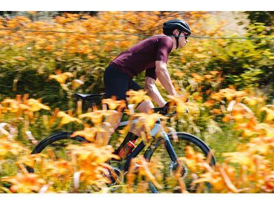 Castelli Espresso Jersey, deep bordeaux/silver moon - Bild 9