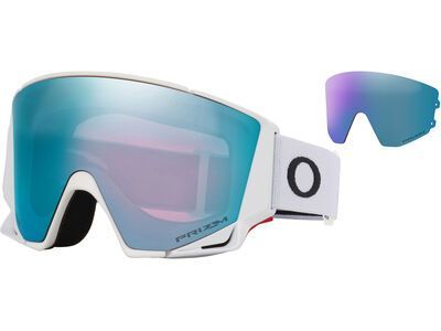 Oakley Flow Scape M, Prizm Snow Sapphire Iridium & Iced / matte white