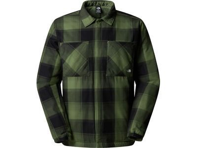 The North Face Men’s Afterburner Insulated Flannel, bark mist/tnf black shadow plaid - Bild 3