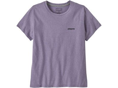 Patagonia Women's P-6 Logo Responsibili-Tee concrete purple