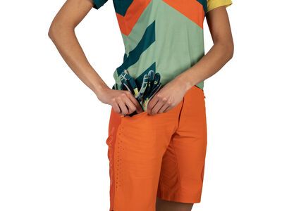 Endura Damen SingleTrack Lite Shorts - Short Fit, harvest - Bild 4