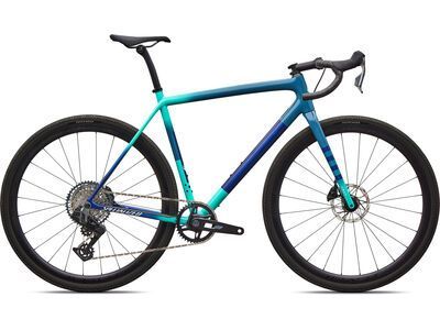 Specialized Crux Expert AXS grey blue/lagoon blue/dune white/majesty blue