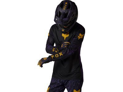 Fox Youth Defend Long Sleeve Jersey Image Print, plum - Bild 6