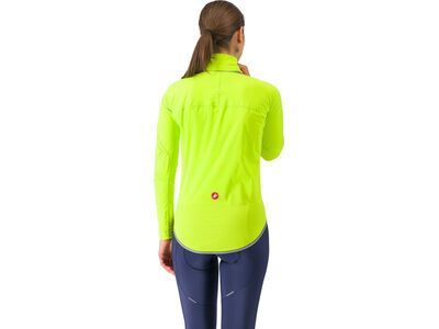 Castelli Ultra W Rain Cape, electric lime/silver reflex - Bild 2