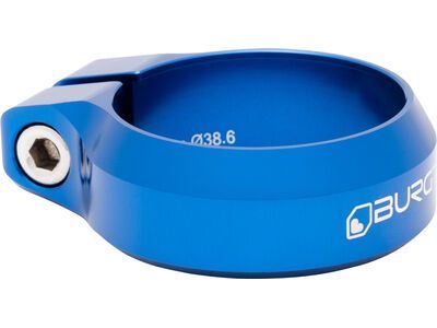 Burgtec Seat Clamp - 38,6 mm deep blue