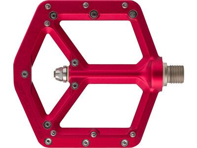 Spank Spike Reboot Flat Pedal, red
