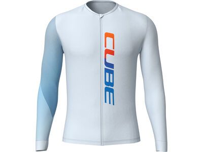 Cube Road/XC UV-Schutz Trikot Teamline langarm, blue