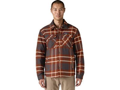 Patagonia Men's Lightweight Insulated Fjord Flannel Shirt Ashore, ink black - Bild 2