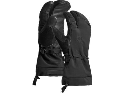 Ortovox Merino Freeride 3 Finger Glove M, black raven