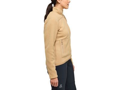 Haglöfs Mossa Pile Jacket Women, sand - Bild 4