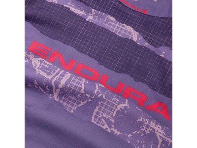 Endura Damen LTD Patchwork Printed T-Shirt (Kurzarm), bramble - Bild 4