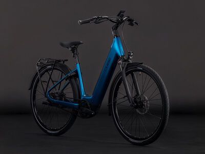 Cube Supreme Hybrid Deluxe Pro 600 Easy Entry 28, electricblue´n´chrome - Bild 2