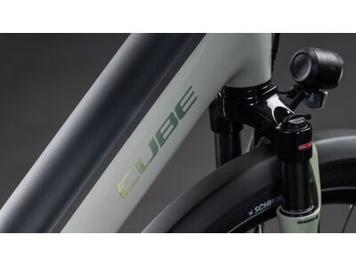Cube Supreme Hybrid Deluxe One 600 Easy Entry 28, ashgreen´n´chrome - Bild 4