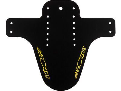 Azonic Splatter Fender Logo, black/yellow