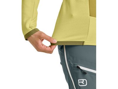 Ortovox Merino Fleece Grid Jacket W, wabisabi - Bild 8
