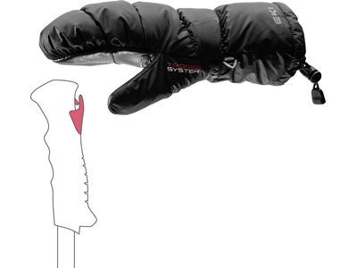 Leki Glace 3D Women Mitt, black - Bild 6