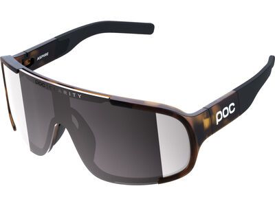 POC Aspire Clarity Road Silver tortoise brown