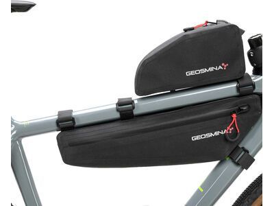 Geosmina Small Frame Bag Gravel - Bild 3