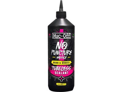 Muc-Off No Puncture Hassle Tubeless Sealant Road & Gravel - 1 L pink