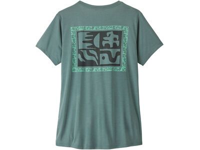 Patagonia Women's Capilene Cool Daily Shirt - Mother Rays, blue sage/light blue sage x-dye - Bild 2