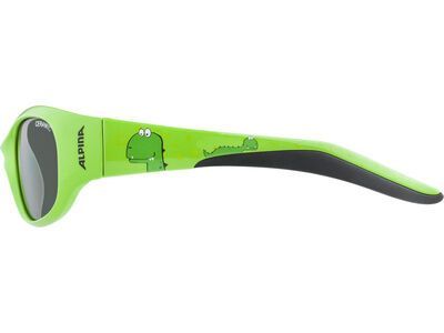 Alpina Flexxy Kids, Black / green dino gloss - Bild 3