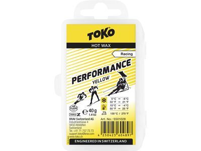 Toko Performance Hot Wax - 40 g yellow