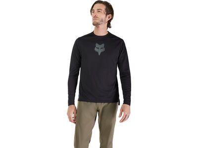 Fox Ranger LS Jersey Fox Head, black - Bild 3