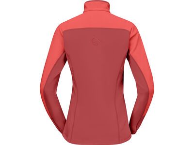 Norrona lofoten warm2 Jacket W's, deep sea coral/baked apple - Bild 3