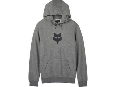 Fox Fox Head Pullover Hoodie, heather graphite