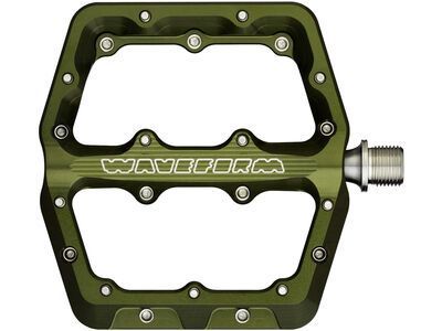 Wolf Tooth Waveform Aluminium Pedals - Large olive