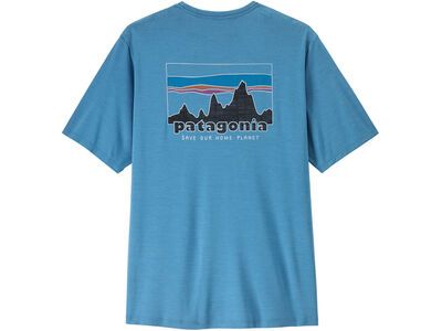 Patagonia Men's Cap Cool Daily Shirt - '73 Skyline, shore blue/light shore blue x-dye - Bild 2