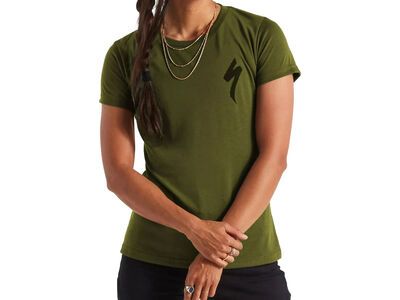 Specialized S-Logo T-Shirt Damen kurzarm, olive green - Bild 1