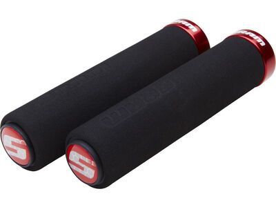 SRAM Locking Grips Foam black/red clamp