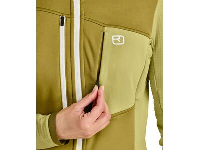 Ortovox Merino Fleece Grid Hoody W, wabisabi - Bild 9
