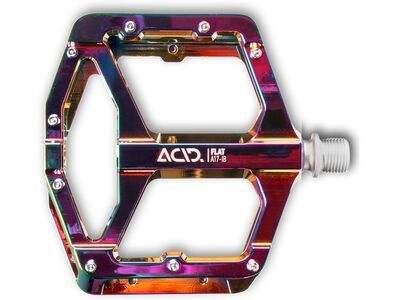 Cube Acid Pedale Flat A17-IB, oil slick - Bild 1