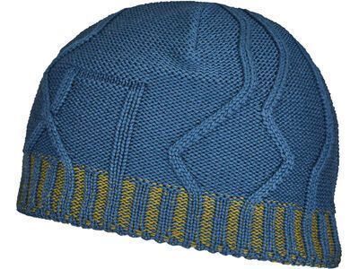 Ortovox Merino Tangram Knit Beanie, dark pacific