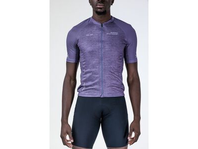X-Bionic Corefusion Men's Cycling Short Sleeve Merino Jersey, muted lavender melange - Bild 3