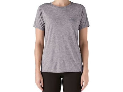 Patagonia Women's Capilene Cool Daily Graphic Shirt '73 Skyline, feather grey - Bild 1